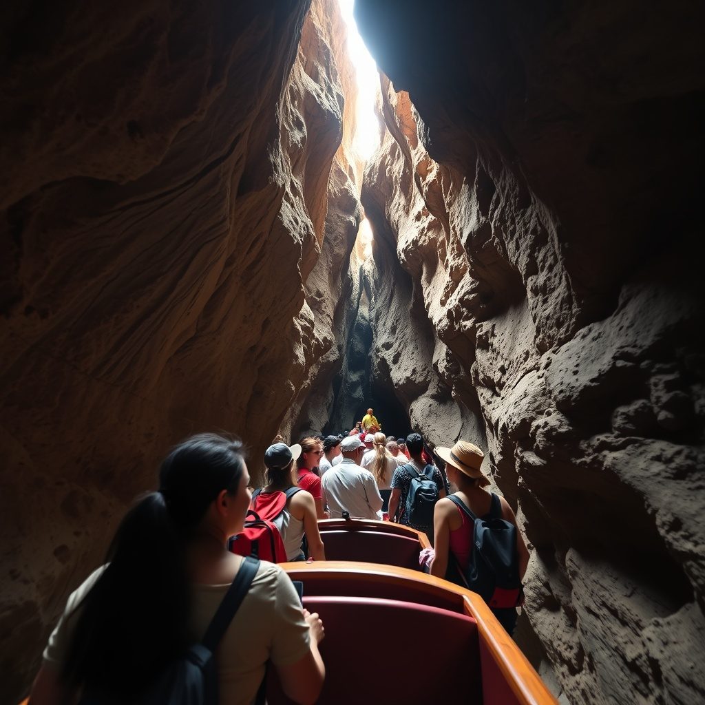 Beautiful cave formations