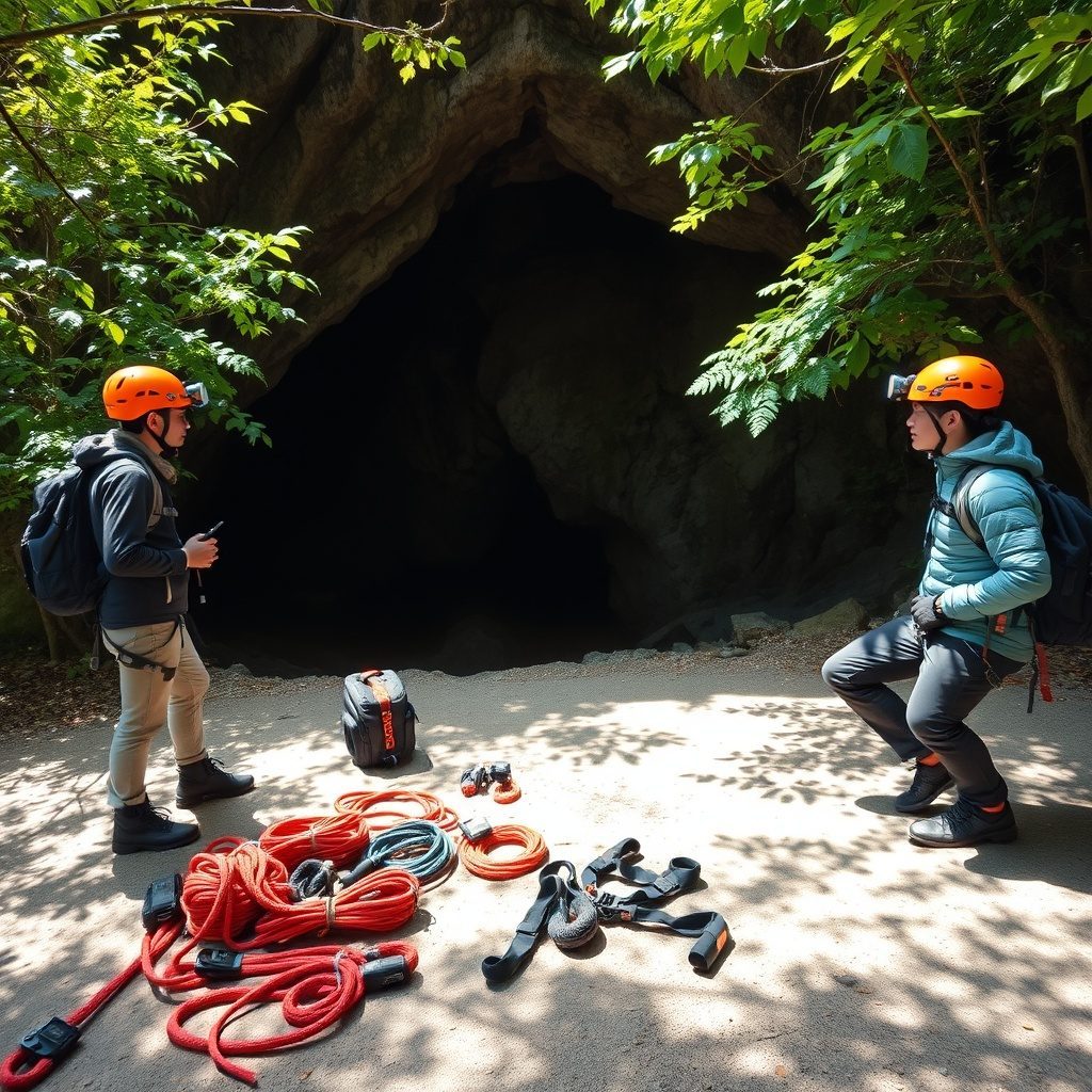 Cavetour team in action